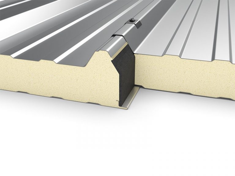 PUR Insulated Panel Topway Steel 3D Roof Joint 800